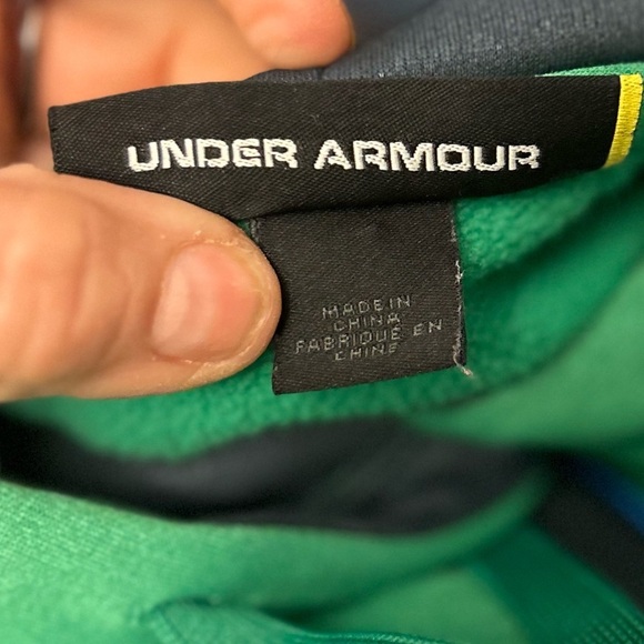 50%off w♥️ 
Green Under Armer Sweat Shirt Med 0699 #3 👠 - Picture 4 of 5